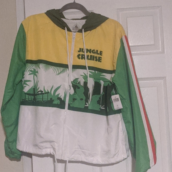 Disney Tops - Jungle cruise wind breaker jacket